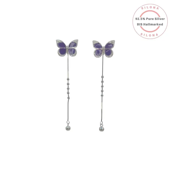 Vivid_Butterfly_Tassel_Earrings_Pink