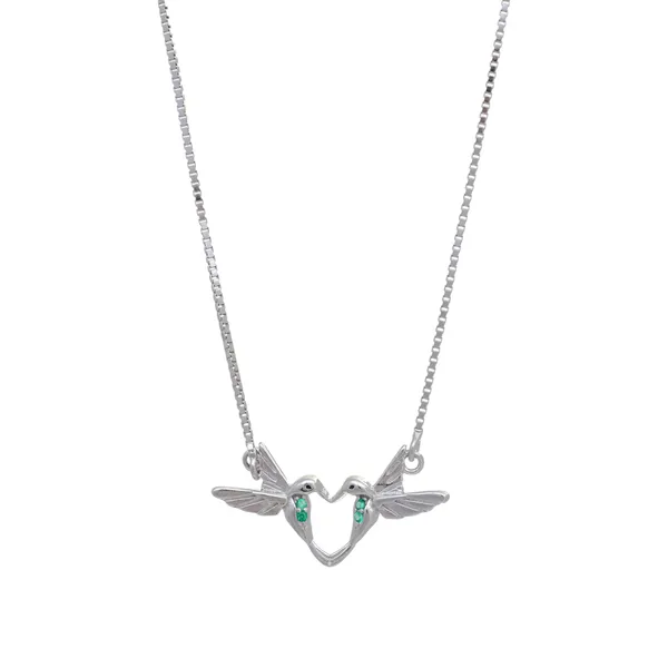 Silver_Kissing_Hummingbird_Heart_Pendant_Necklace_Default_Title