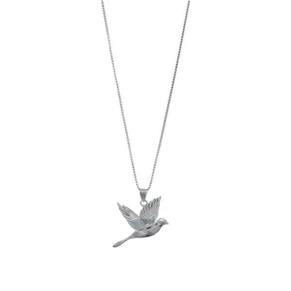Silver_Sculpted_Flying_Dove_Pendant_Necklace_Default_Title