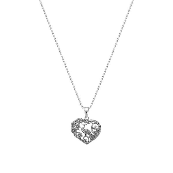 Silver_Peacock_Filigree_Heart_Pendant_Necklace_Default_Title
