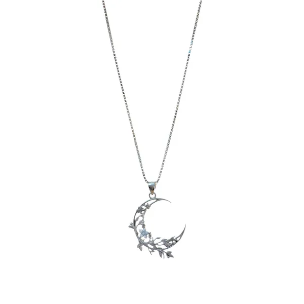 Silver_Floral_Vine_Crescent_Moon_Necklace_Default_Title