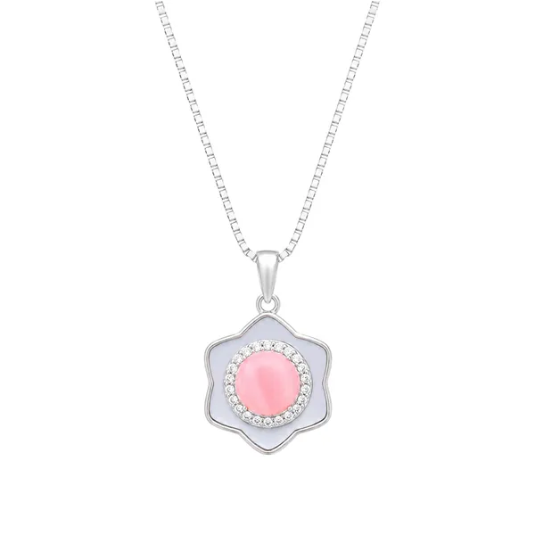 Silver_Bloom_Pink_Cabochon_Halo_Pendant_Default_Title