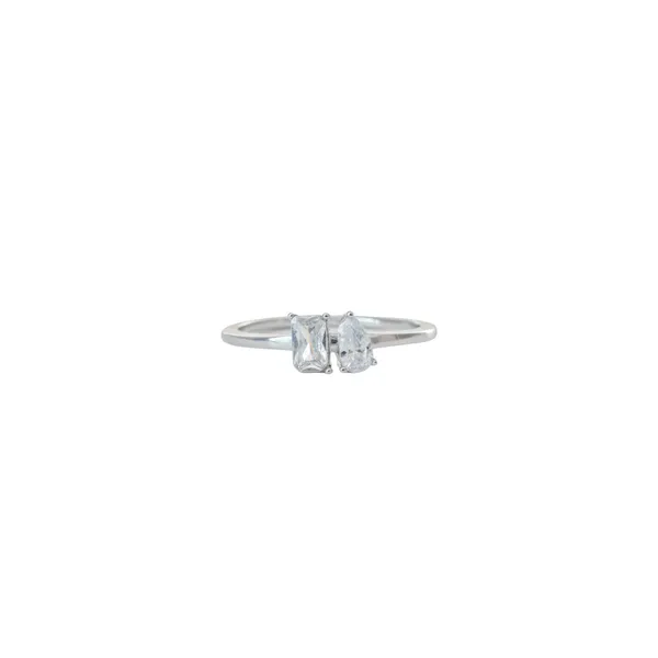 Toi_Et_Moi_Emerald_Pear_Silver_Ring_Default_Title