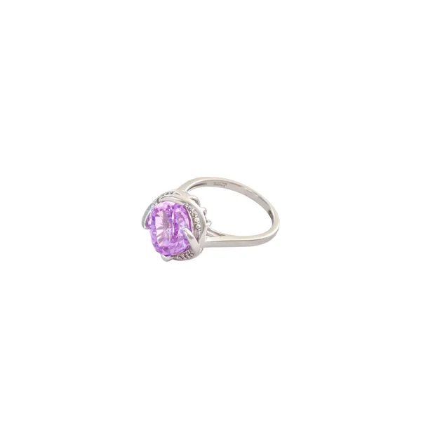 Amethyst_Violet_Cushion_Halo_Silver_Ring_Default_Title