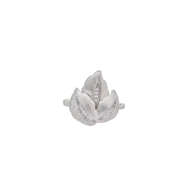 Textured_Triple_Leaf_Silver_Statement_Ring_Default_Title