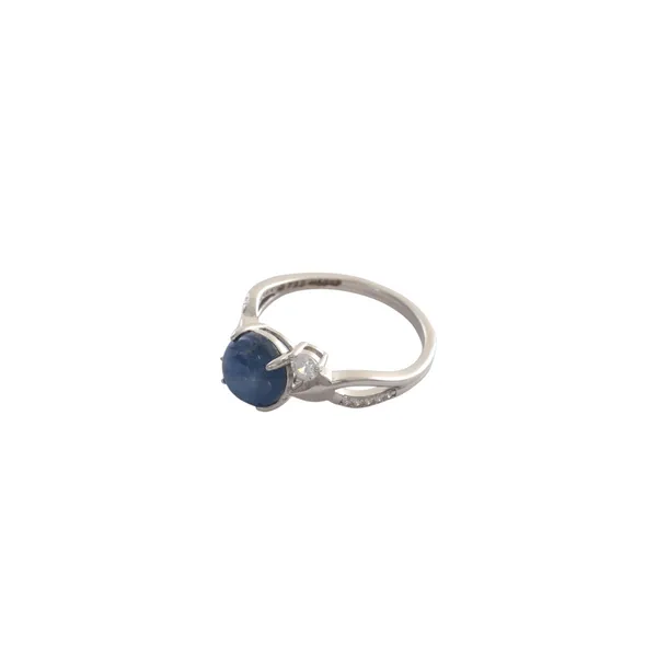 Kyanite_Round_Bypass_Accent_Silver_Ring_Default_Title