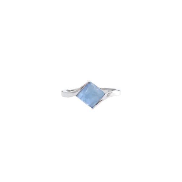 Kyanite_Diamond_Set_Swirl_Silver_Ring_Default_Title