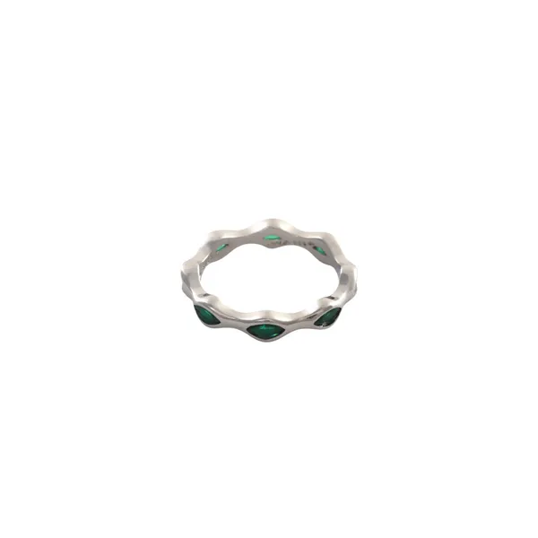 Wavy_Emerald_Green_Marquise_Silver_Band_Default_Title
