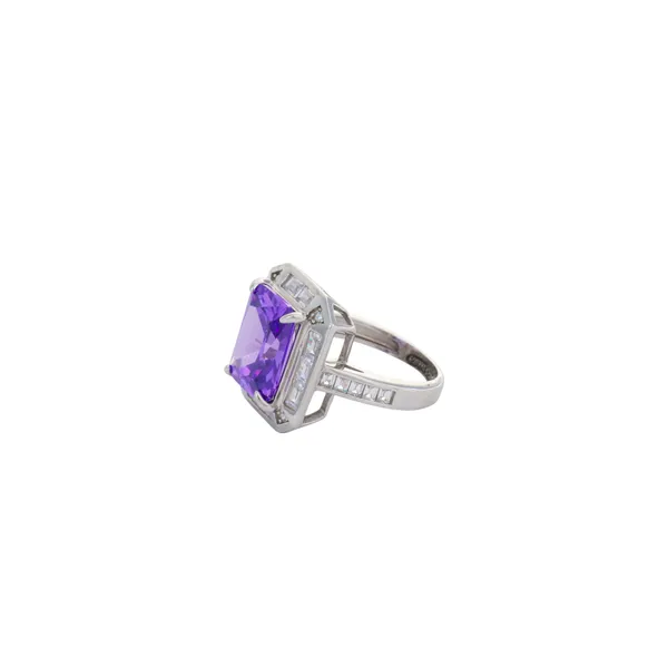 Art_Deco_Purple_Emerald_Cut_Baguette_Halo_Ring_Default_Title