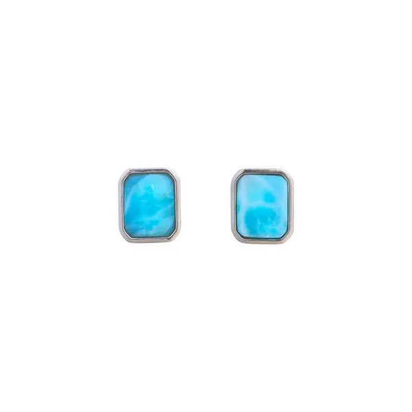 Larimar_Solitaire_Rectangular_Silver_Pendant_Necklace_With_Earrings_Default_Title