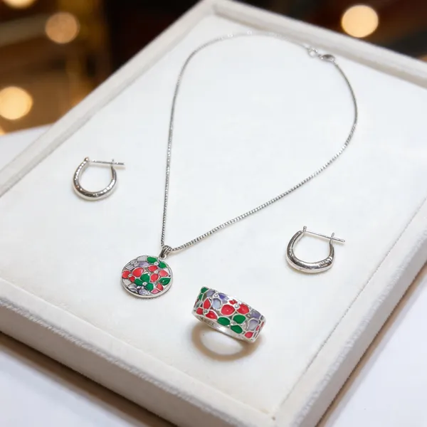Elegant_Floral_Silver_Jewelry_Set_Necklace_Ring_Earrings