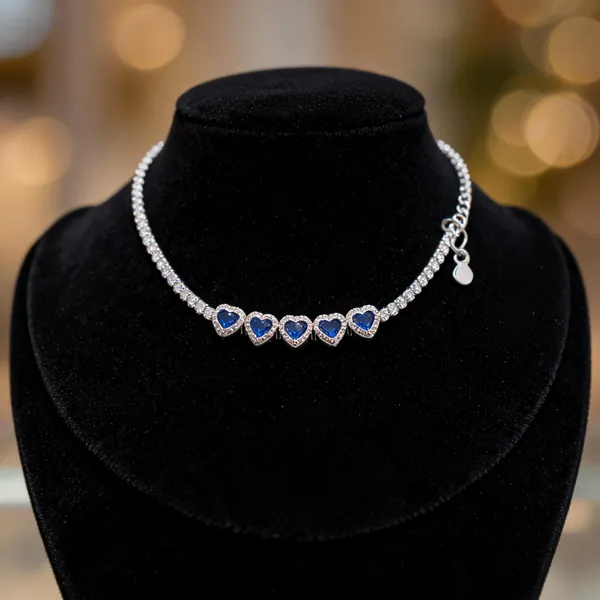 Azure_Heart_Bracelet