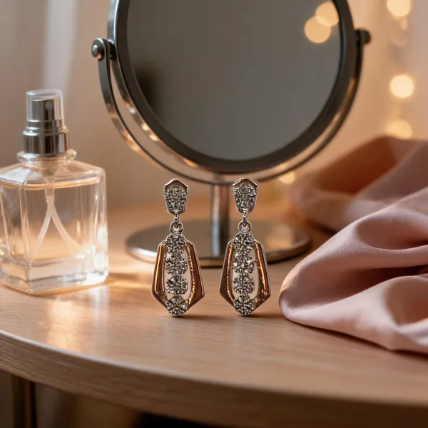 Dual_Tone_Geometric_Pave_Drop_Earrings