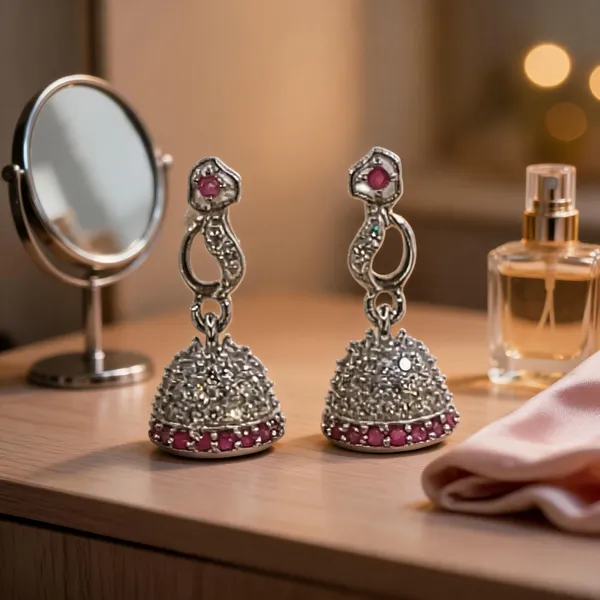 Ruby_Hued_Jhumka_Drop_Earrings