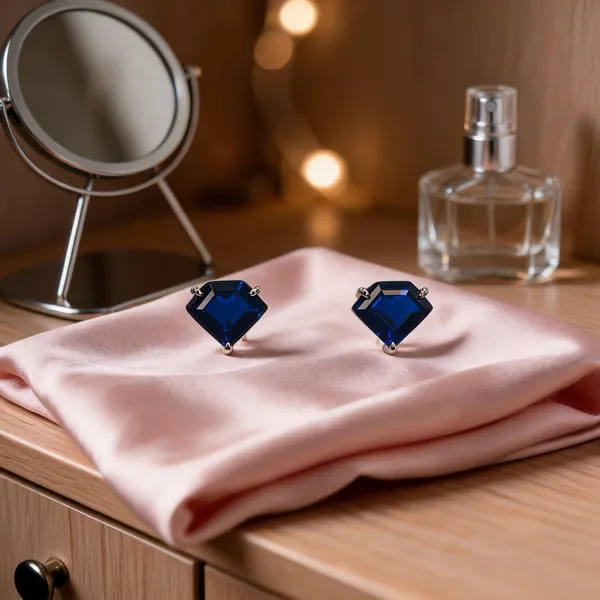 Kite_Cut_Sapphire_Hue_Stud_Earrings