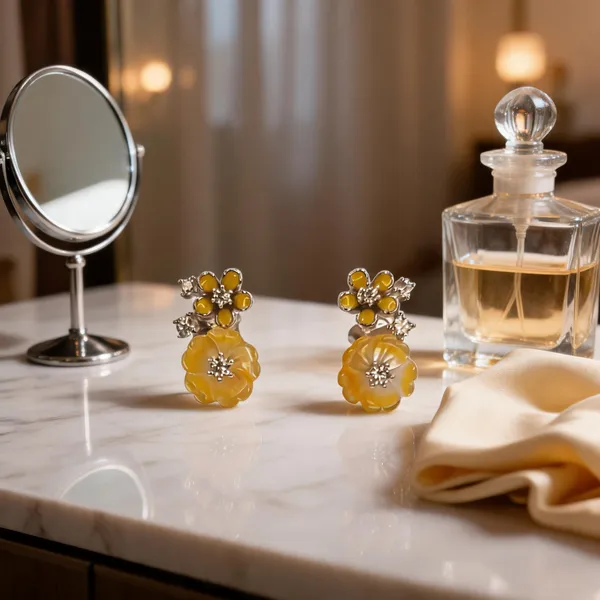 Vibrant_Carved_Floral_Cluster_Earrings