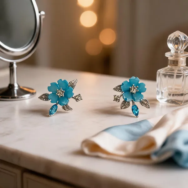 Azure_Bloom_Floral_Stud_Earrings