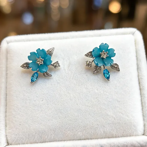 Azure_Bloom_Floral_Stud_Earrings