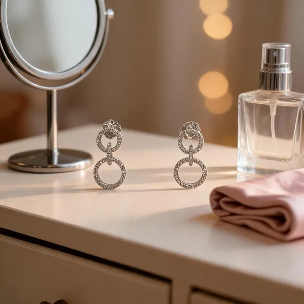 Pav_Linked_Circle_Earrings