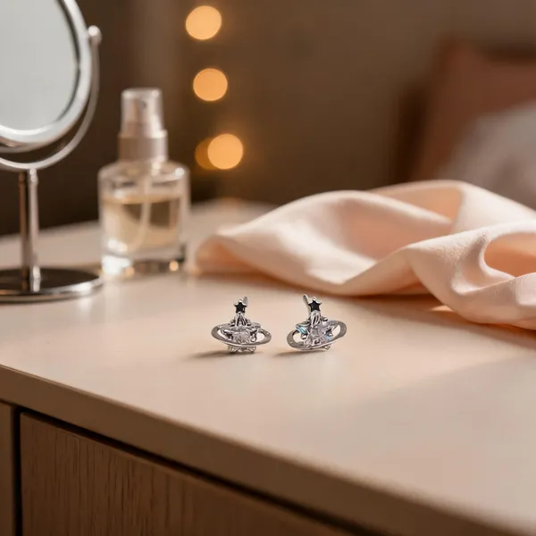 Celestial_Saturn_Stud_Earrings