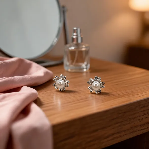 Floral_Pearl_Blossom_Stud_Earrings
