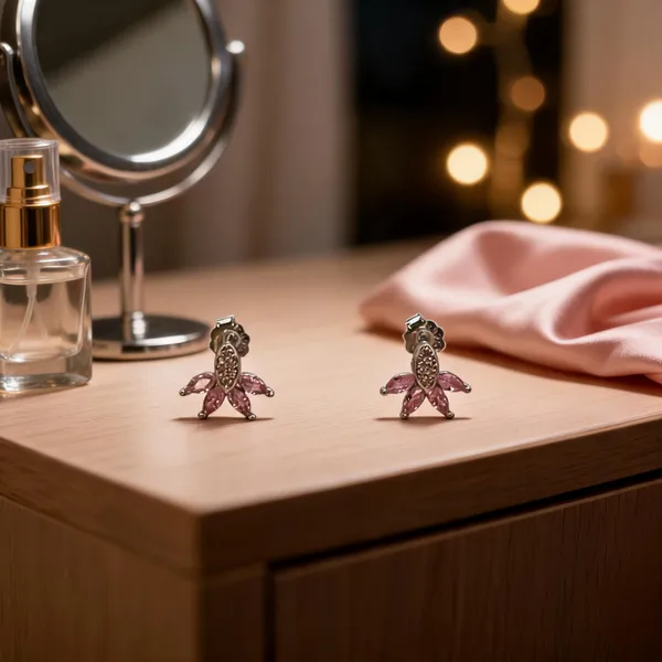 Petite_Lavender_Lotus_Stud_Earrings
