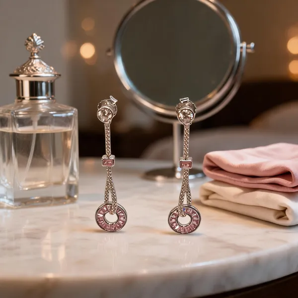 Art_Deco_Rose_Zirconia_Drop_Earrings