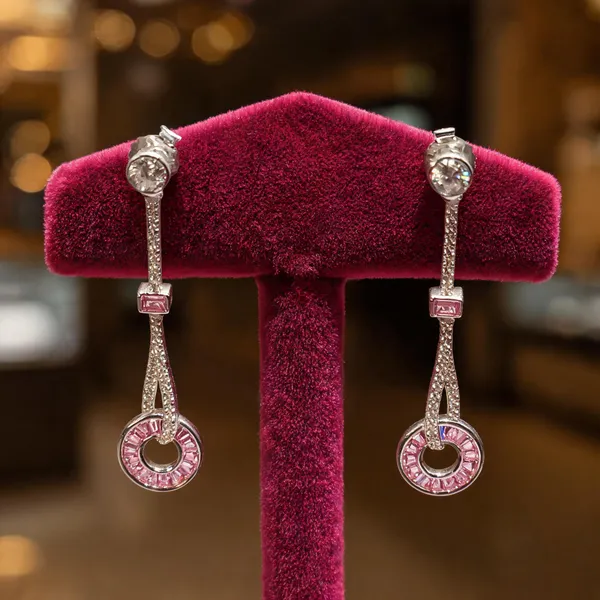 Art_Deco_Rose_Zirconia_Drop_Earrings