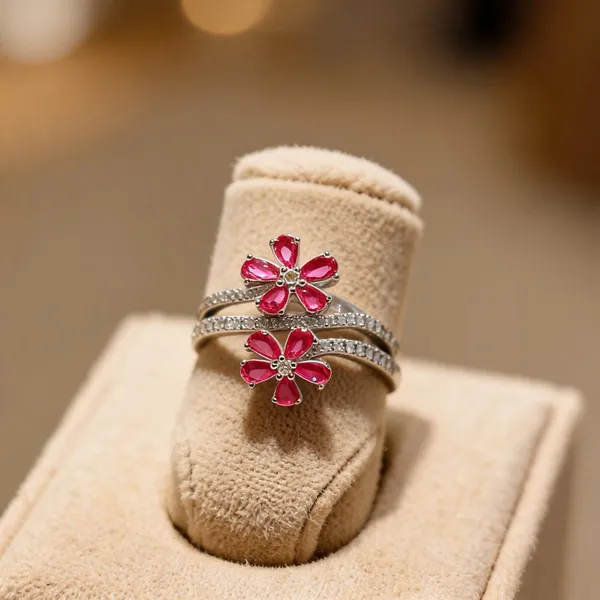 Double_Bloom_Ruby_Hued_Floral_Ring