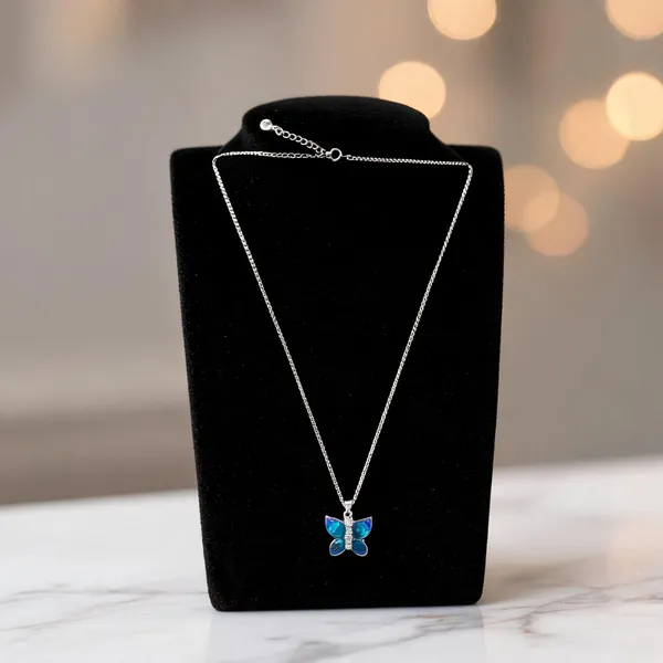 Iridescent_Butterfly_Cz_Necklace