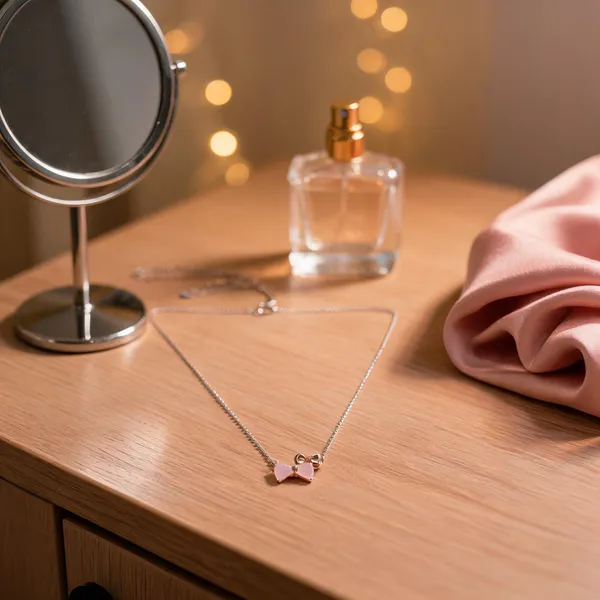 Chic_Rose_Quartz_Double_Bow_Necklace