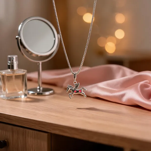 Whimsical_Pink_Heart_Pegasus_Necklace