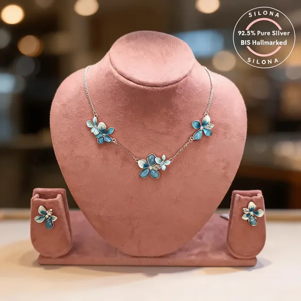 Azure_Bloom_Enamel_Necklace_Set