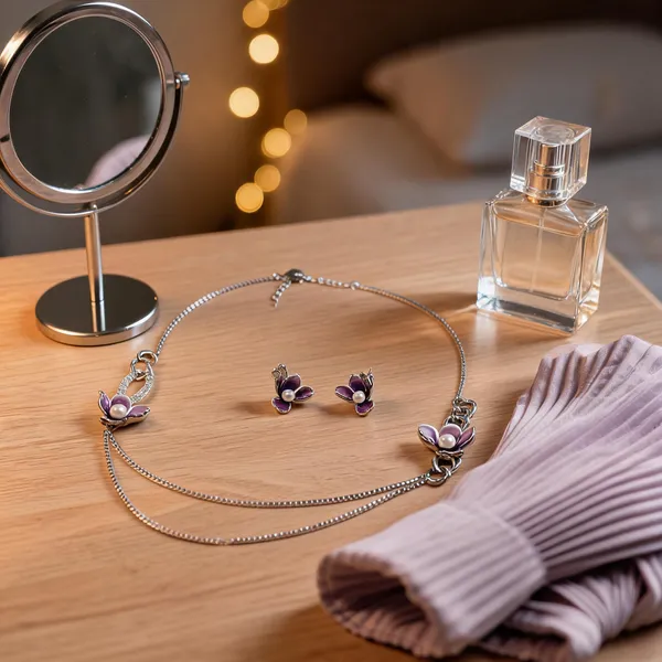 Purple_Orchid_Pearl_Necklace_Set