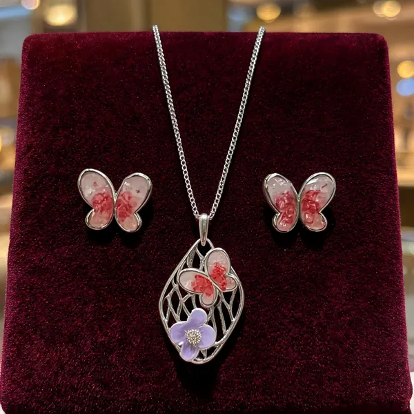 Rose_Quartz_Butterfly_Necklace_Earring_Set