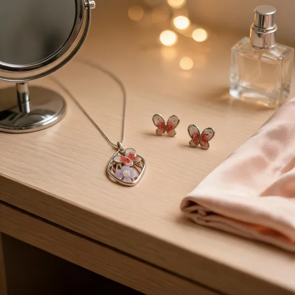 Rose_Quartz_Butterfly_Necklace_Earring_Set