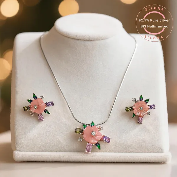 Pastel_Blossom_Carved_Flower_Necklace_Set