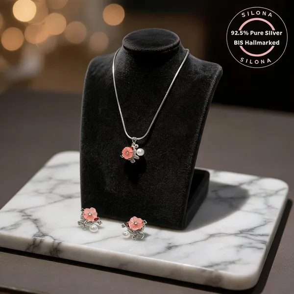 Floral_Coral_Blossom_Pearl_Necklace_Set