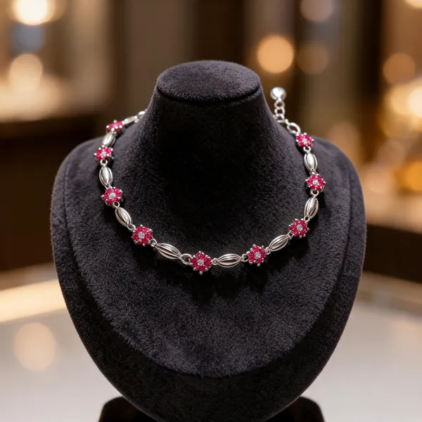Blossom_Ruby_Hued_Floral_Bracelet