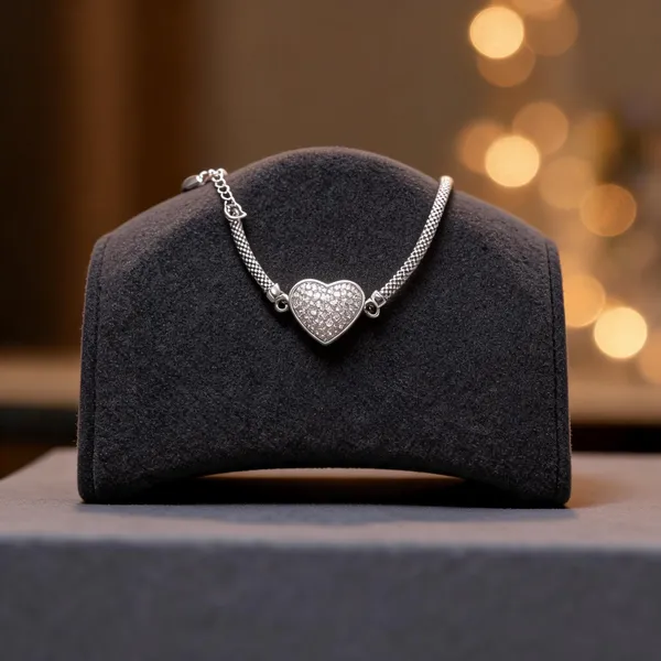 Pave_Cubic_Zirconia_Heart_Bracelet