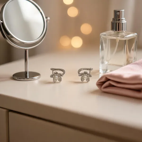 Petite_Pearl_Blossom_Huggie_Earrings
