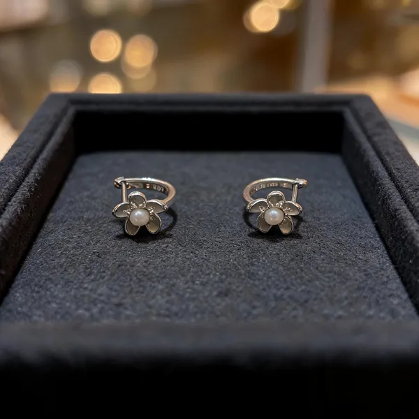 Petite_Pearl_Blossom_Huggie_Earrings