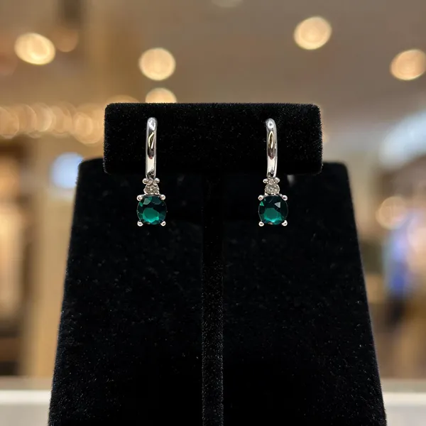 Chic_Emerald_Hue_Huggie_Earrings