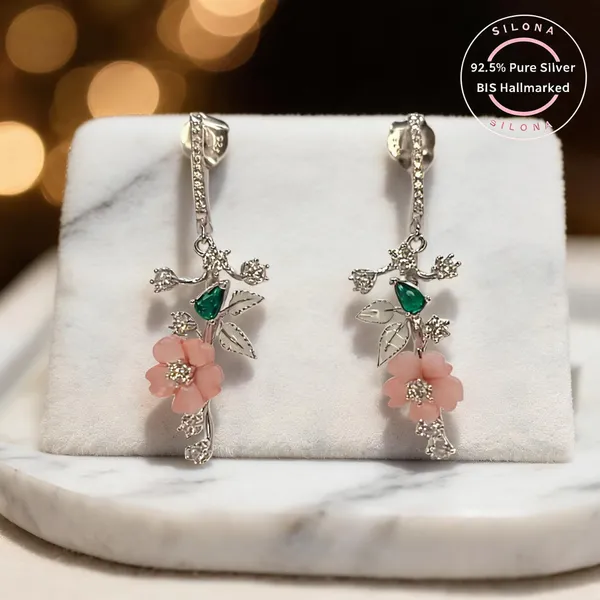 Blossom_Vine_Drop_Earrings_Pink