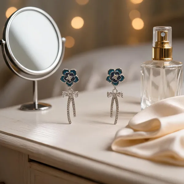 Azure_Blossom_Bow_Drop_Earrings_Clear