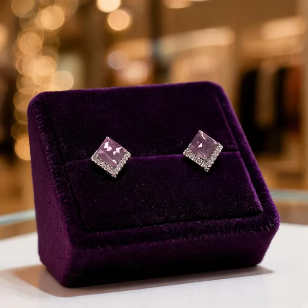 Aura_Princess_Cut_Geometric_Studs_Purple