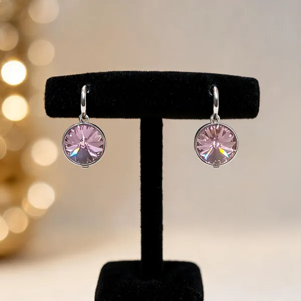 Solitaire_Antique_Crystal_Hoop_Earrings_Pink