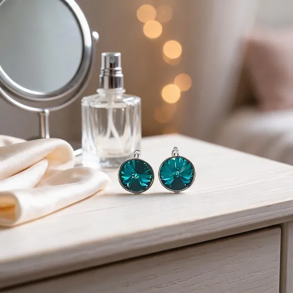 Solitaire_Antique_Crystal_Hoop_Earrings_Blue