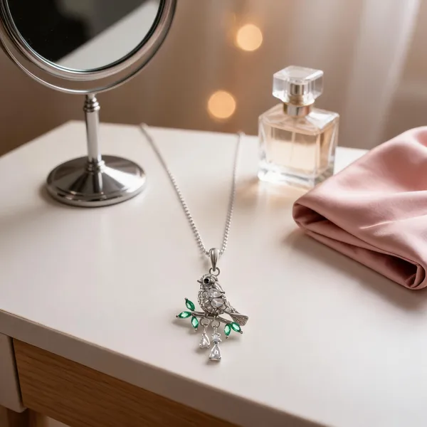 Silver_Bird_On_Branch_Pendant_Necklace