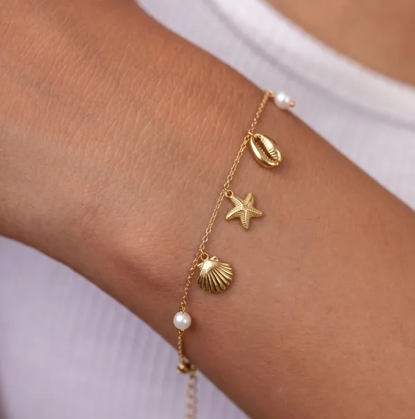 Sara__Bracelet__gold_Stainless_steel